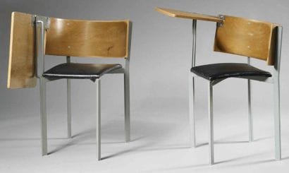 TRAVAIL DES ANNÉES 80
Paire de fauteuils...