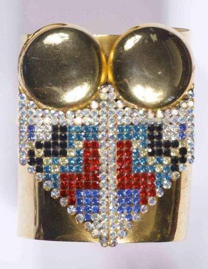 IDEMARIA, Italy, circa 1984
Bracelet manchette...