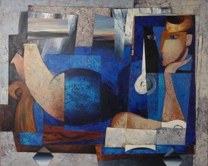 Marius Zabinski (né en 1956, Pologne)
Blue...
