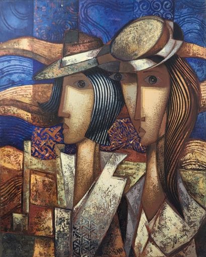 Marius Zabinski (né en 1956, Pologne)
Promenade
Huile...