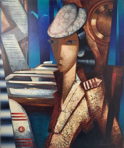 Marius Zabinski (né en 1956, Pologne)
Reflets...