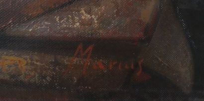 Marius Zabinski (né en 1956, Pologne)
L’Apéritif
Huile...