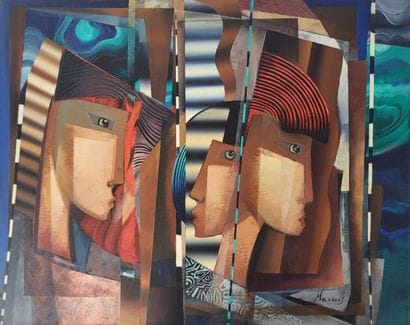 Marius Zabinski (né en 1956, Pologne)
Changements
Huile...