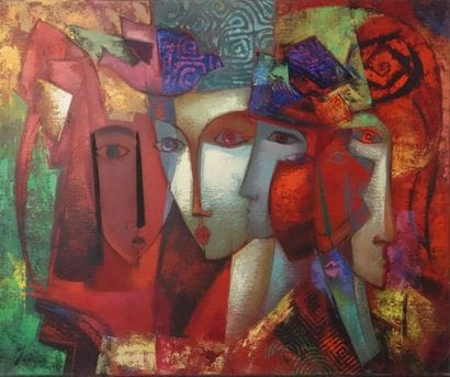 Marius Zabinski (né en 1956, Pologne)
Reflets...