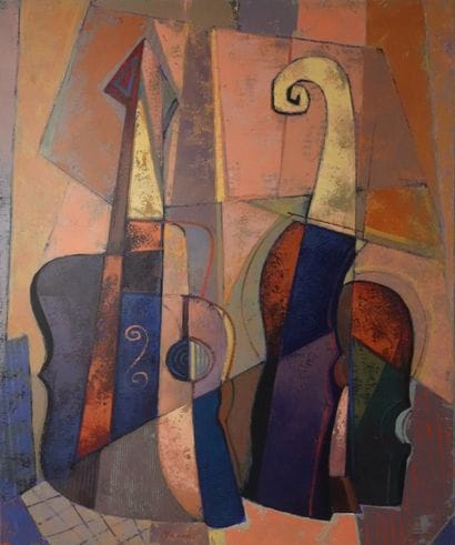 Marius Zabinski (né en 1956, Pologne)
Guitares...
