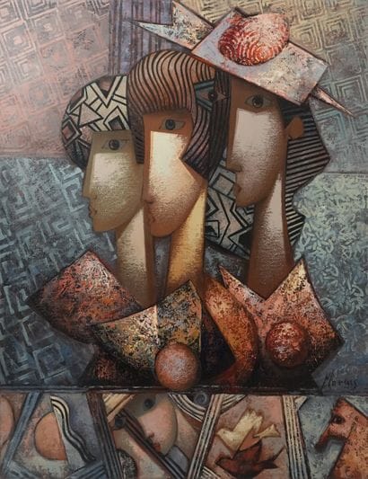 Marius Zabinski (né en 1956, Pologne)
Regards...
