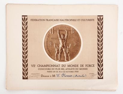 Culturisme / Jean Dame / Force / R. Cochet
Lot...