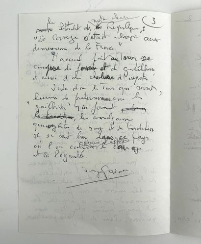 Cyclisme / Tour de France 1998
Manuscrit...