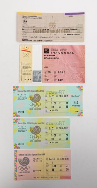 Jeux Olympiques / Los Angeles 1984 / Seoul...