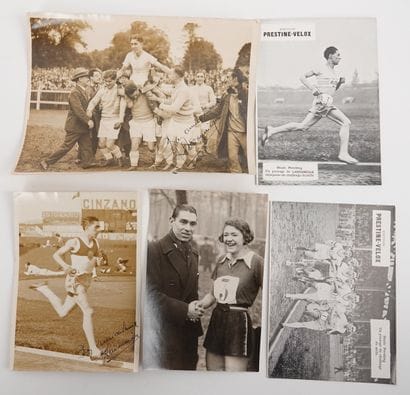 Athlétisme / CASG / Ladoumègue / Pershing
Lot...