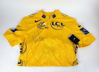 Cyclisme / Tour de France 2011
Maillot jaune...