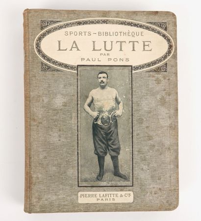 Lutte / Paul Pons / Ceinture d'or
Lot de...