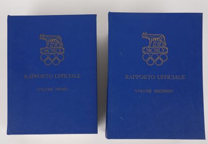 Jeux Olympiques / Rome 1960
RAPPORT OFFICIEL...