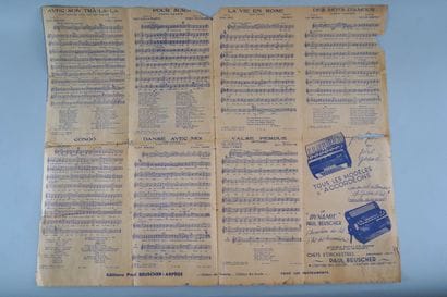 Cyclisme / Audax / Partition / Odner / Suze...