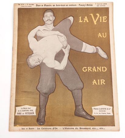 Lutte / Paul Pons / Ceinture d'or
Lot de...