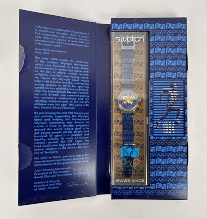Jeux Olympiques / Atlanta 1996 / Sydney 2000
SWATCH,...