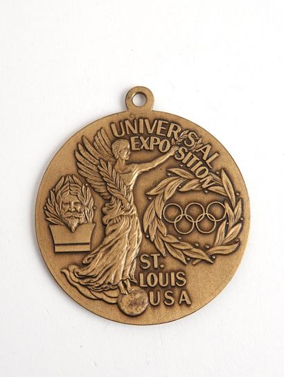 Jeux Olympiques / 1904-1988 
Lot d'une médaille...