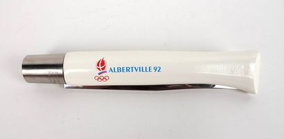 Jeux Olympiques / Hiver / Albertville 1992
Couteau...