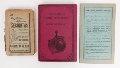 Cyclisme / Militaria
Lot de 3 ouvrages sur...