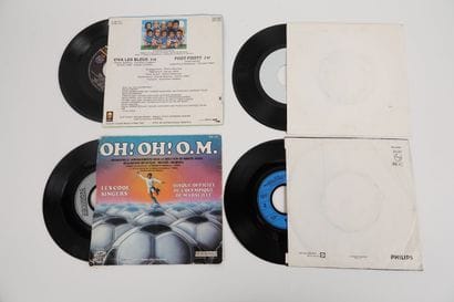 Football / Musique
Lot de 4 disques 45 tours...