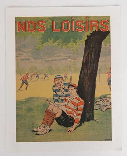 Rugby / Illustrations / Presse ancienne
Onze...