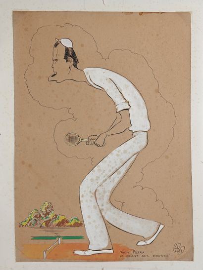 Tennis / Caricatures
2 caricatures originales...