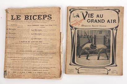 Lutte / Boxe / Revue / Belgique
Lot d’une...