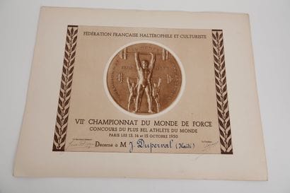 Culturisme / Jean Dame / Force / R. Cochet
Lot...