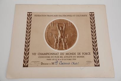 Culturisme / Jean Dame / Force / R. Cochet
Lot...