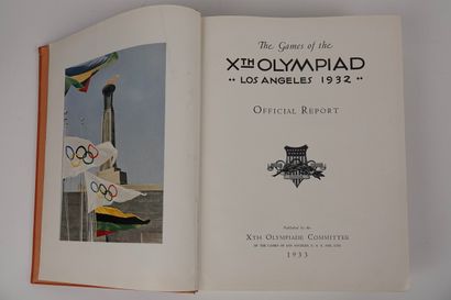 Jeux Olympiques / Los Angeles 1932
RAPPORT...
