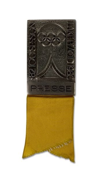Jeux Olympiques / CIO
Badge Presse officiel...