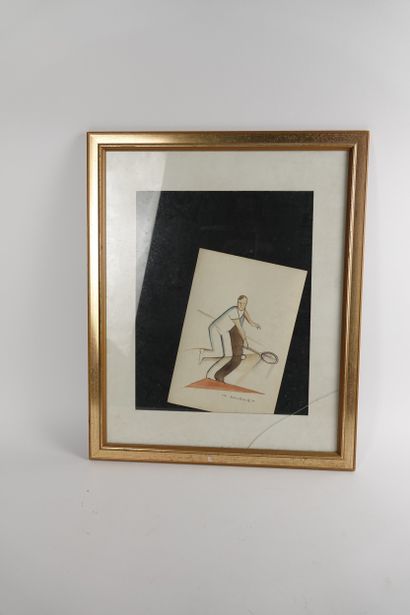 Tennis / Dessin
Marcel-Louis BAUGNIET (1896-1995)
Le...