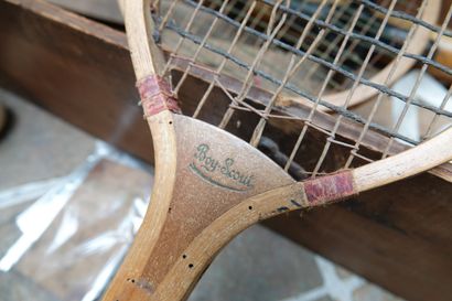 Tennis / Plein air / Matériel ancien
Coffret...