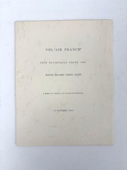 Jeux Olympiques / Tokyo 1964
Menu du vol...
