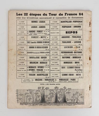 Cyclisme / Tour de France 1964
Press-book...