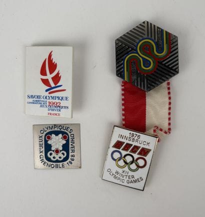 Jeux Olympiques / Sessions d’Hiver / 1968-1976-1992
Lot...