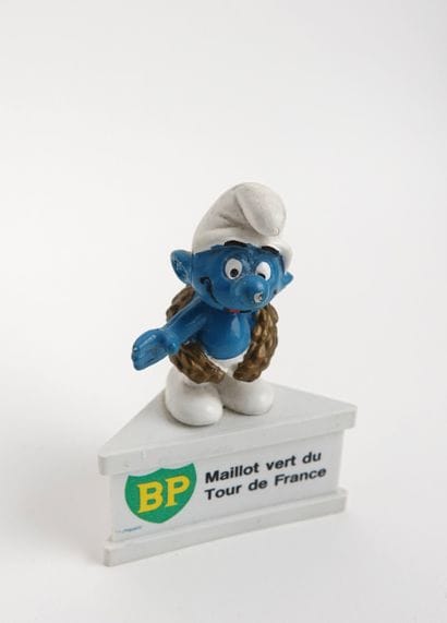 Cyclisme / Maillot Vert / Schtroumpf / BP...