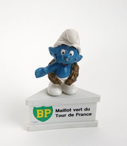 Cyclisme / Maillot Vert / Schtroumpf / BP...
