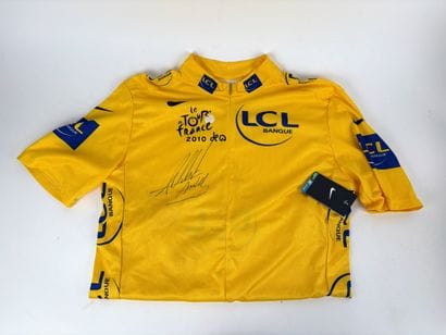 Cyclisme / Tour de France 2010
Maillot jaune...