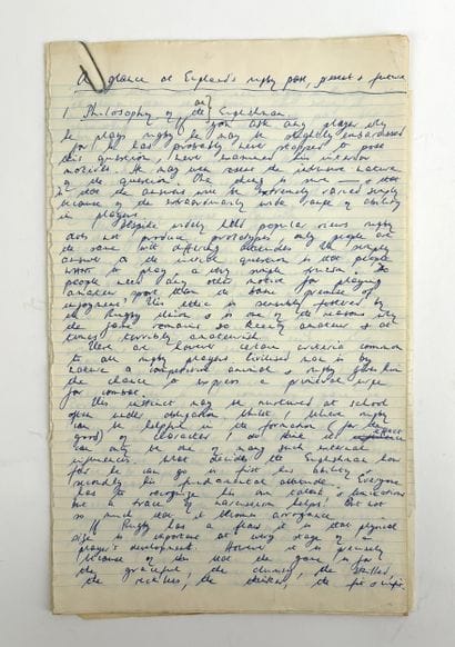 Rugby / Manuscrit / Robbins
Manuscrit de...