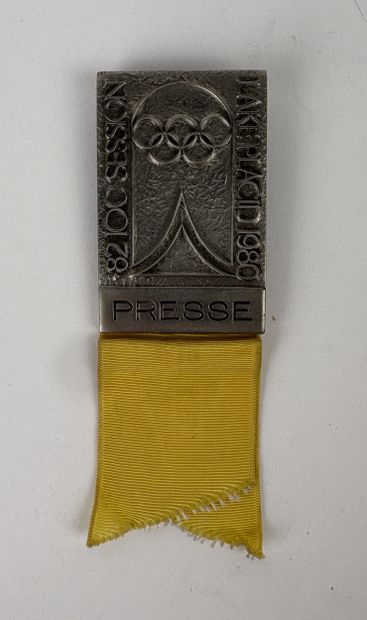 Jeux Olympiques / CIO
Badge Presse officiel...