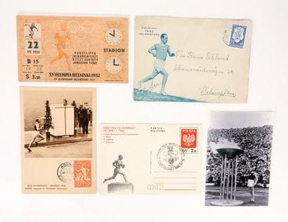Jeux Olympiques / Helsinki 1952 / Nurmi
5...