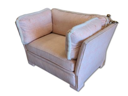 Pair of large armchairs
Probably Maison Tapisserie...