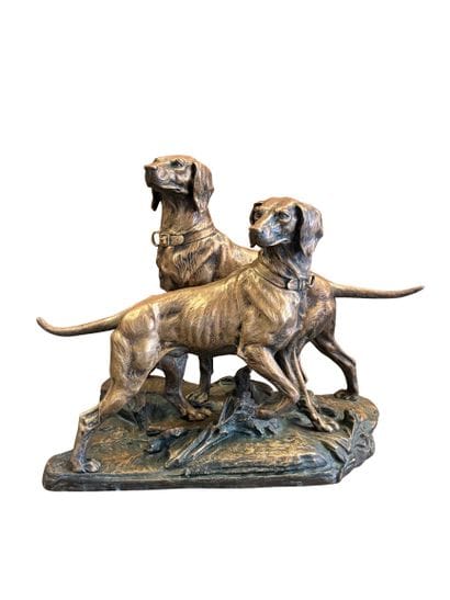 Edouard Drouot (1859–1955), after
Two Dogs...