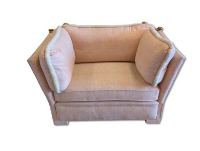 Pair of large armchairs
Probably Maison Tapisserie...