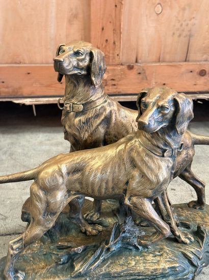 Edouard Drouot (1859–1955), after
Two Dogs...