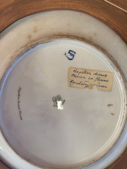 Vienna
Two polychrome porcelain plates, each...
