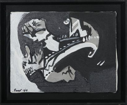Archie Rand (né en 1949)
Composition, 1989
Huile...