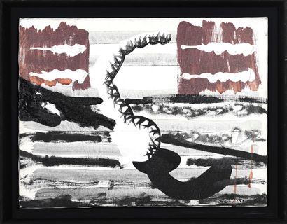 Archie Rand (né en 1949)
Composition, 1989
Huile...