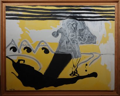 Archie Rand (né en 1949)
Composition, 1989
Huile...